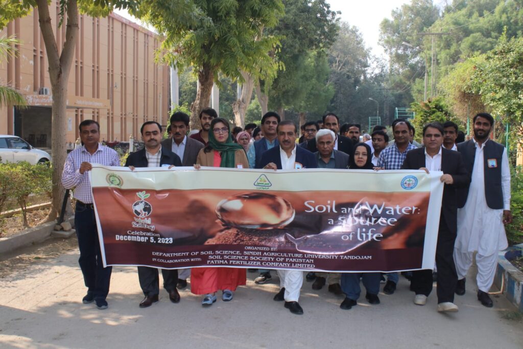 World Soil Day 2023, Walk from Department of Soil Science